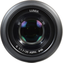 Panasonic LUMIX G 25mm f / 1.7 Asph. (H-H025E-K) Black