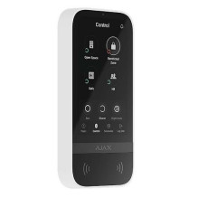Ajax KeyPad TouchScreen wireless control keyboard with touch screen (white)