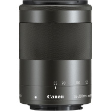 Canon EF-M 55-200mm f / 4.5-6.3 IS STM (Black) - (white box)