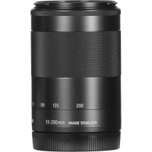 Canon EF-M 55-200mm f / 4.5-6.3 IS STM (Black) - (white box)