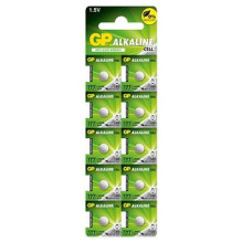 GP G4 LR626 177F batteries 10 pcs. GP G4 LR626 177F batteries 10 pcs.