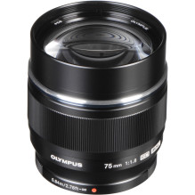 Olympus M.ZUIKO DIGITAL ED 75mm F1.8 (Black) Olympus M.ZUIKO DIGITAL ED 75mm F1.8 (Black)