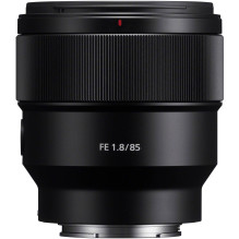Sony FE 85mm F1.8 (Black),...