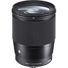 Sigma 16mm F1.4 DC DN, Contemporary, Micro Four Thirds mount Sigma 16mm F1.4 DC DN, Contemporary, Micro Four Thirds mount