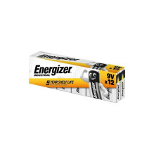 Alkaline Batteries - Energizer 9V 12 pcs. Alkaline Batteries - Energizer 9V 12 pcs.