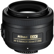 Nikon AF-S DX NIKKOR 35mm f / 1.8G + Nikon Speedlight SB-700