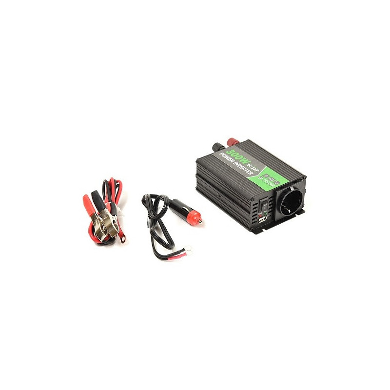 Voltage converter 12V-220V, 300W