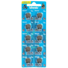 Vinnic G8 LR1121 baterijos 10 vnt. Vinnic G8 LR1121 baterijos 10 vnt.