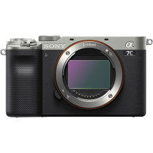 Sony A7C Body (Silver) , (ILCE-7C / S) , (α7C) , (Alpha 7C)