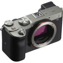 Sony A7C Body (Silver) , (ILCE-7C / S) , (α7C) , (Alpha 7C)