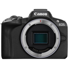 Canon EOS R50 + RF-S 18-45mm IS STM + RF-S 55-210mm IS STM + Mount Adapter EF-EOS R (Black)