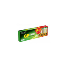 Alkaline batteries GP Super Alkaline AA 8+4 pcs.