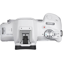 Canon EOS R50 + RF-S 18-45mm (White) + Mount Adapter EF-EOS R