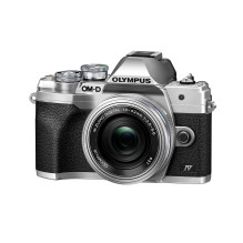 Olympus OM-D E-M10 Mark IV + ED 14-42mm EZ PANCAKE (Silver)