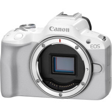 Canon EOS R50 (White) + Mount Adapter EF-EOS R