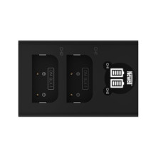 Newell DL-USB-C dual-channel charger for BLX-1 batteries for Olympus
