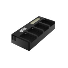 Newell DF-4CH four-channel charger for NP-F batteries for Sony Newell DF-4CH four-channel charger for NP-F batteries for Sony
