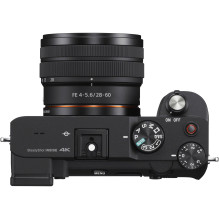 Sony A7C + 28-60mm (Black), (ILCE-7CL / B), (α7C), (Alpha 7C)