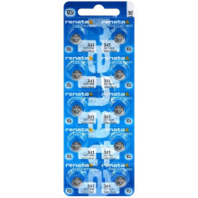 Renata 341 (SR714SW) baterijos 10 vnt. Renata 341 (SR714SW) baterijos 10 vnt.