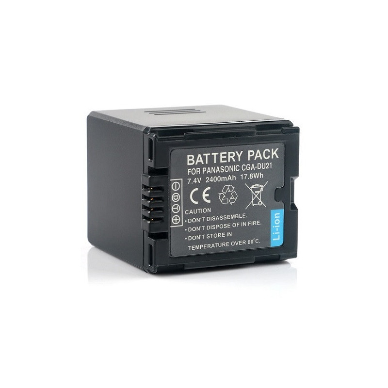Pakaitinė baterija Panasonic VBD210, CGA-DU21, 2200mAh