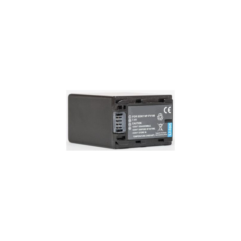 Replacement battery Sony NP-FV100, 3900 mAh