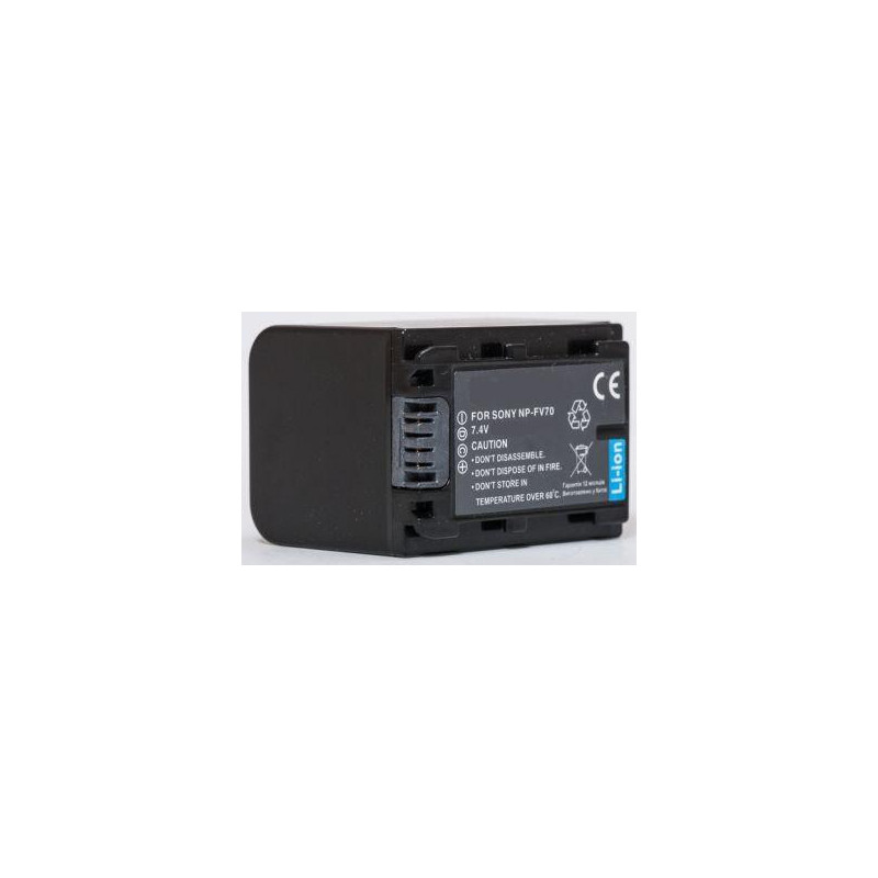 Replacement battery Sony NP-FV70, 1500mAh