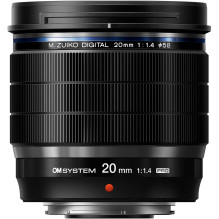 Olympus OM SYSTEM M.ZUIKO DIGITAL ED 20mm F1.4 PRO