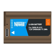 Battery with USB-C charging Newell DMW-BLK22 (Panasonic) Battery with USB-C charging Newell DMW-BLK22 (Panasonic)