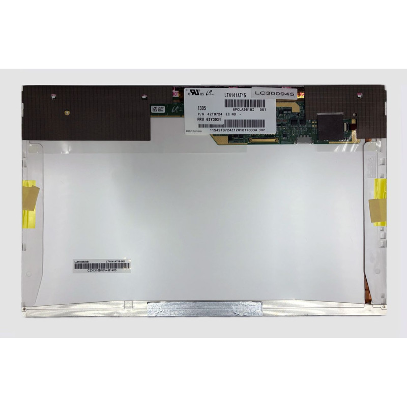 Matrix 14.1' 1280x800 WXGA, LED, matte, 40pin (right), A+