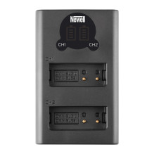 Newell DL-USB-C dviejų kanalų įkroviklis, skirtas DMW-BLG10 Newell DL-USB-C dviejų kanalų įkroviklis, skirtas DMW-BLG10