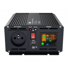 Newell įtampos keitiklis su gryna sinusine banga 12 V / 230 V, 500 W. Newell įtampos keitiklis su gryna sinusine banga 12 V / 230 V, 500 W.