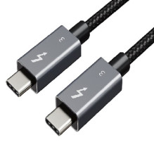 Cable Thunderbolt 3, USB-C...