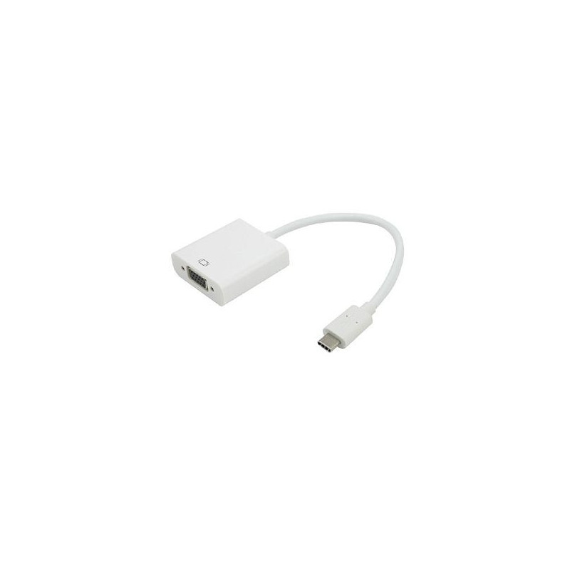 Adapteris USB-C - VGA, 15cm