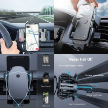 LISEN car phone holder, 65-87 mm