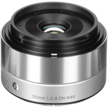 Sigma 30mm F2.8 DN, Art, Micro Four Thirds mount, Silver
