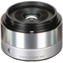 Sigma 30mm F2.8 DN, Art, Micro Four Thirds mount, Silver