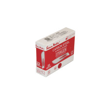 Swann-Morton CARBON STEEL Surgical Knives (Scalpels) No.22- 100pcs / 1box Swann-Morton CARBON STEEL Surgical Knives (Scalpels) No.22- 100pcs / 1box