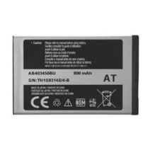 Replacement battery for Samsung GT-E2550, GT-S3550