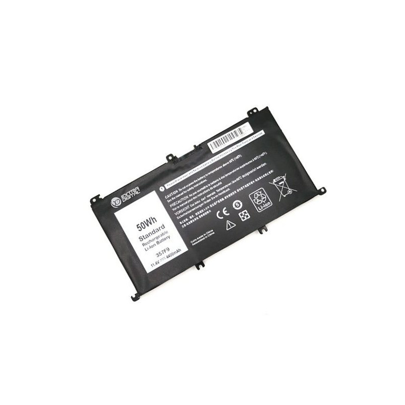 Pakaitinė baterija DELL 357F9, 7200mAh