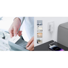 Kelioninis kroviklis CHOETECH GaN USB-C, USB-A: 67W, PD Kelioninis kroviklis CHOETECH GaN USB-C, USB-A: 67W, PD