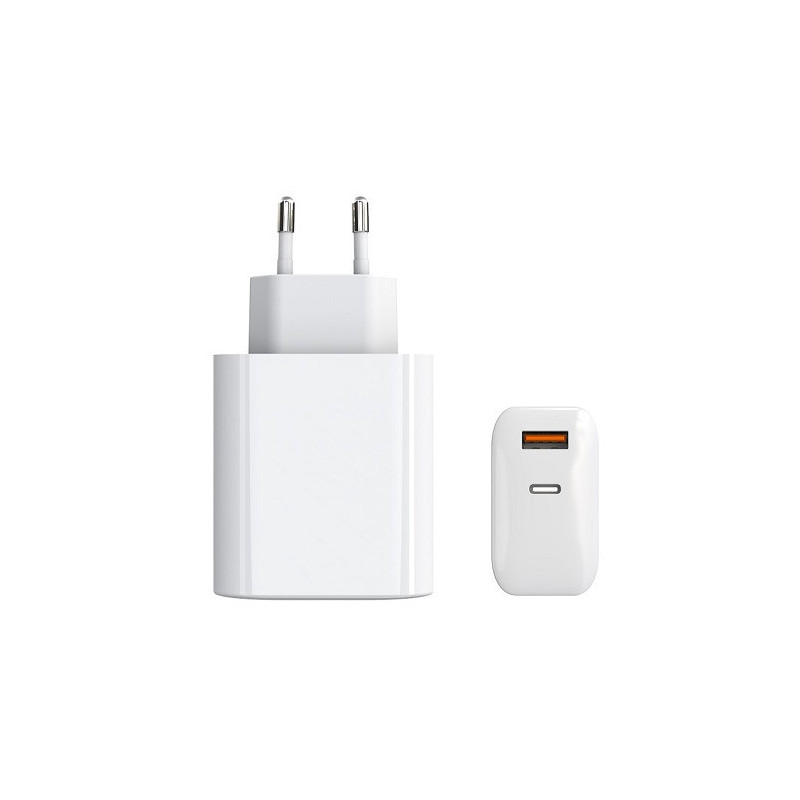 Kroviklis GaN USB Type-C, USB Type-A: 65W, PPS