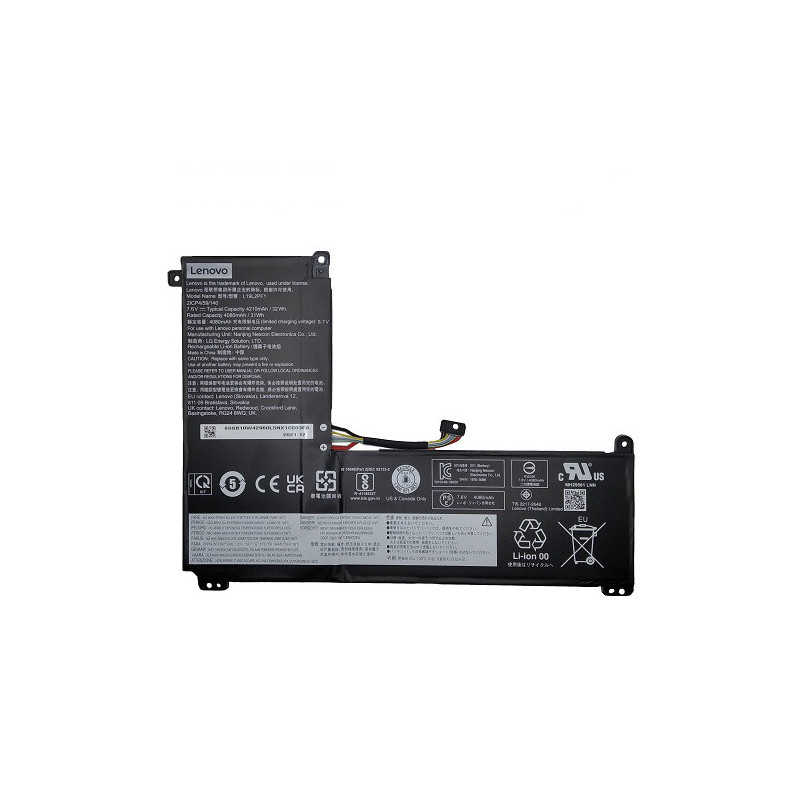 Pakaitinė Baterija - LENOVO L19M2PF1, 4080mAh Pakaitinė Baterija