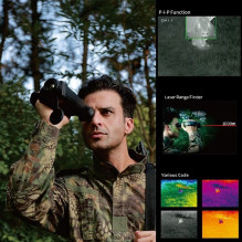 Thermal imager 640x512, 35mm, 12.5°, 4X Dzoom, WiFi, GPS