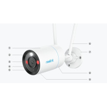 Stebėjimo Kamera - Reolink W330 4K Wi-Fi 6, Dual-Band, Naktinis Matymas Stebėjimo Kamera - Reolink W330 4K Wi-Fi 6, Dual-Band, Naktinis Matymas
