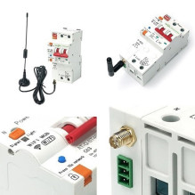 TUYA smart 2-pin circuit breaker - circuit breaker, Wi-Fi, RS485, 80A