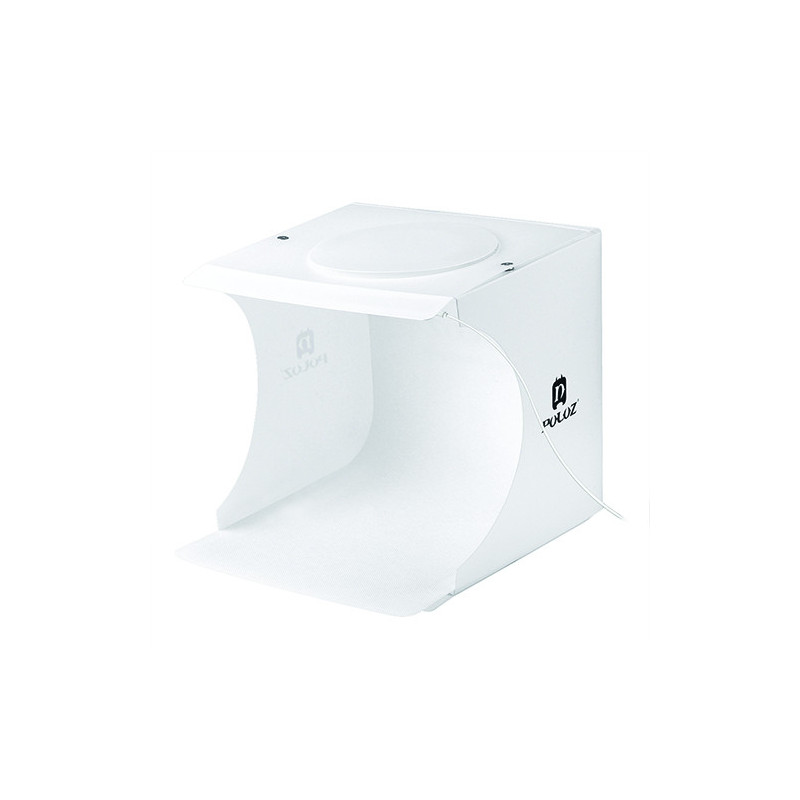 Photography box with LED lighting, 24x23x22cm