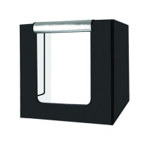 Photography box with LED lighting, 80x80x80cm