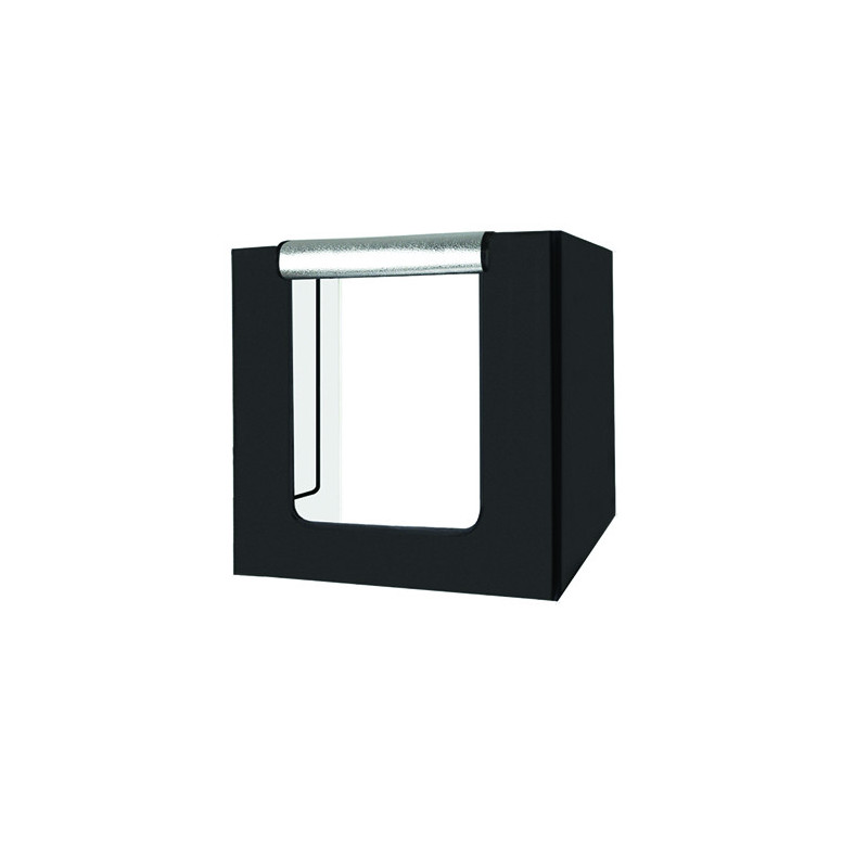 Photography box with LED lighting, 80x80x80cm