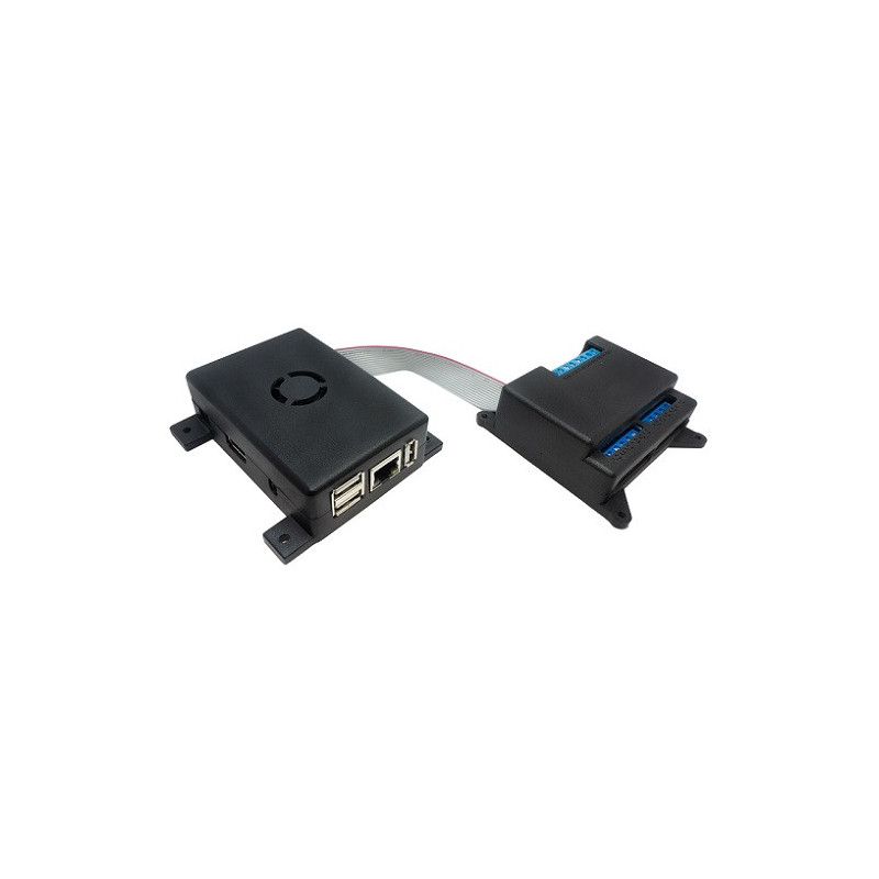 LPR Box ORTHUS device for car license plate recognition. Works with 2 IP cameras.