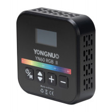 LED Light Yongnuo YN60 RGB II WB (2500 K - 9900 K) (Black) LED Light Yongnuo YN60 RGB II WB (2500 K - 9900 K) (Black)